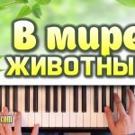 В мире животных на фортепиано